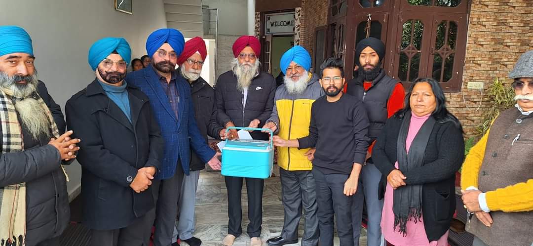 The eyes donated by Paramjit Kaur's family will provide light to two blind people